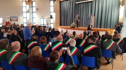 AGLIE' - Doppia intitolazione nel ricordo del dottor Roletto e dell'architetto Paglia - FOTO e VIDEO