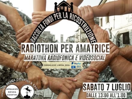 IVREA - Con Eporadio una maratona radiofonica per aiutare Amatrice