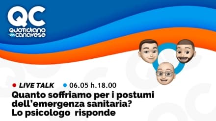 QC LIVE - Alle 18 in diretta su Facebook, Twitter, Twitch e Youtube: quali sono i postumi dell'emergenza sanitaria tra la popolazione?