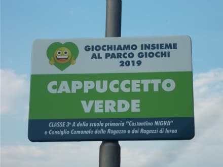 IVREA - «Ora i parchi giochi possono essere chiamati per nome»
