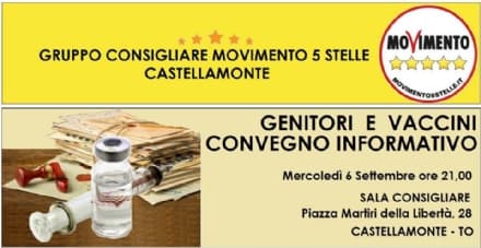 CASTELLAMONTE - Si discute di vaccini e obblighi di legge