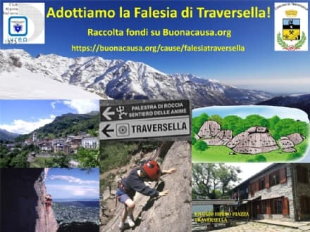 VALCHIUSELLA - L'appello di Cai Ivrea e Comune: «Adottiamo la Falesia di Traversella»