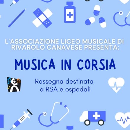 RIVAROLO - La musica in corsia anche al tempo del covid - FOTO
