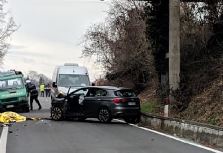 VILLAREGGIA-MAZZÈ - Due cantonieri investiti e uccisi sulla provinciale mentre stavano lavorando - FOTO