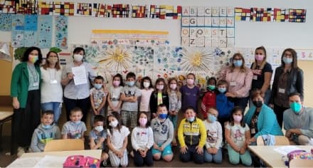 BUSANO - Gli alunni delle elementari premiati al concorso «Ricordiamo Mario Lodi»