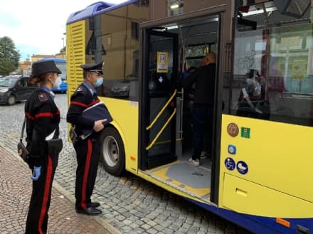 MAPPANO-LEINI - Controlli sui bus della linea 46: sessanta persone multate