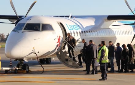 CASELLE - Parte il collegamento diretto per il Lussemburgo