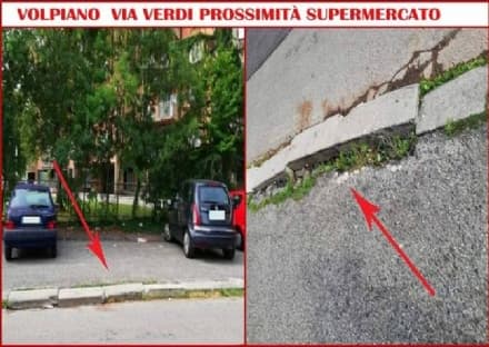 VOLPIANO - Marciapiedi rovinati in periferia, residenti furenti: «Ci sentiamo cittadini di serie C»