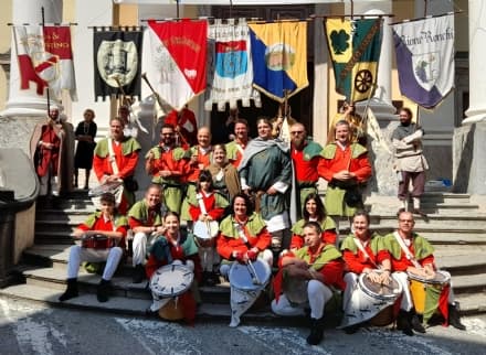 CUORGNE' - Il Torneo di Maggio non delude: in migliaia per il ritorno di Re Arduino e Regina Berta