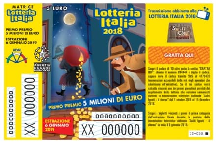 CASTELLAMONTE - Lotteria Italia: vinti 10 mila euro in città