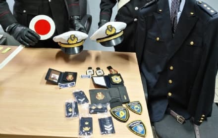 FOGLIZZO - Un finto vigile urbano denunciato dai carabinieri