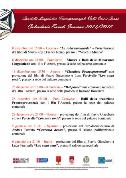 CANAVESE - Chantar l'Uvern: il festival Francoprovenzale