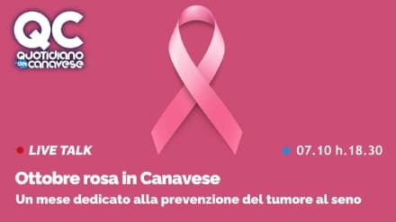 QC LIVE - Ottobre si tinge di rosa, un mese dedicato alla prevenzione del tumore al seno: diretta alle 18.30