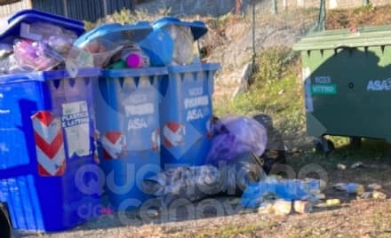 CUORGNE' - «A Nava nessuno è passato a svuotare i bidoni»