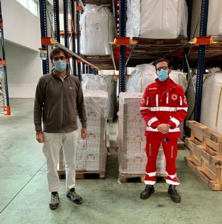 VALPERGA - Molino Peila dona 500 chili di cous cous alla Croce Rossa di Castellamonte: saranno destinati alle famiglie bisognose