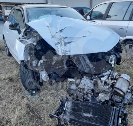 LOMBARDORE - Si schiantano in auto contro il cantiere della 460: fuori pericolo i due giovani coinvolti - FOTO