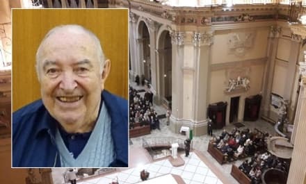 SAN BENIGNO-CUORGNE' - Ultimo commosso saluto a don Franco Lacchia