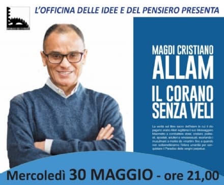 RIVAROLO - Magdi Cristiano Allam con Fabrizio Bertot