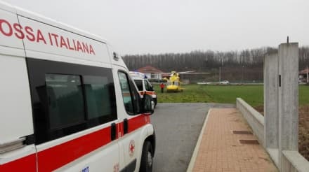 SAN GIORGIO - Intervento dell'elisoccorso per soccorrere un 33enne