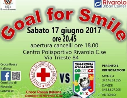 RIVAROLO - Gol, tante risate e solidarietà per la Croce Rossa