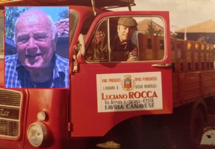 FAVRIA - Profondo cordoglio per la scomparsa di Luciano Rocca, ex commerciante di uve e vini