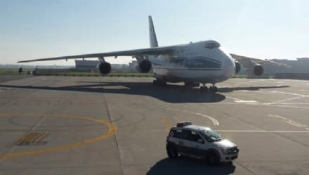 CASELLE - Un Antonov al Pertini: un altro cargo da primato