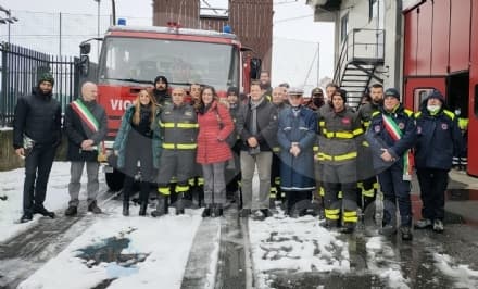 RIVAROLO CANAVESE - I vigili del fuoco hanno celebrato Santa Barbara - FOTO