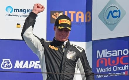 MOTORI - Il pilota di Leini, Lorenzo Veglia, centra il podio