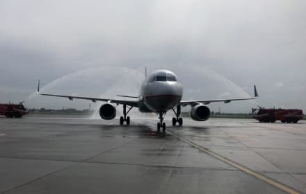 CASELLE - Inaugurato oggi il primo volo diretto per Atene - FOTO