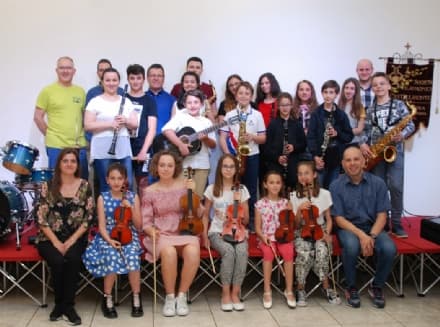 CASTELLAMONTE - Esibizioni finali alla Scuola di Musica Francesco Romana - FOTO