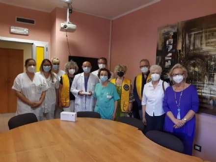 CIRIE'-CASELLE - I Lions donano una sonda ecografica all'ospedale