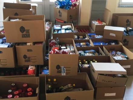 VOLPIANO - Crisi da Covid: riprende la distribuzione di pacchi alimentari alle persone in difficoltà