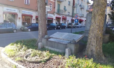 CUORGNE'-ALPETTE - Idioti in azione: rubati i fiori del monumento