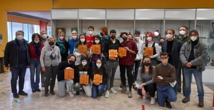 CASTELLAMONTE - Pensieri e prospettive di pace: le opere degli studenti del Faccio per dire «no» alla guerra - FOTO e VIDEO