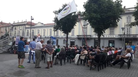 RIVAROLO - Città in piazza per manifestare contro la centrale a biomassa dell'ex Vallesusa - FOTO