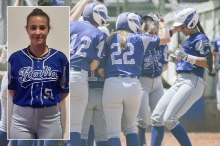 CASTELLAMONTE - Softball, Rebecca Sansalone in azzurro al trofeo «Massimo Romeo»