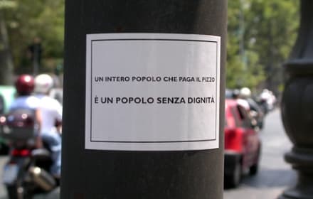 VOLPIANO - Incontro con il Comitato Addiopizzo di Palermo