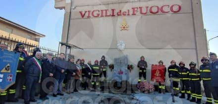 RIVAROLO CANAVESE - I vigili del fuoco hanno celebrato Santa Barbara - FOTO e VIDEO