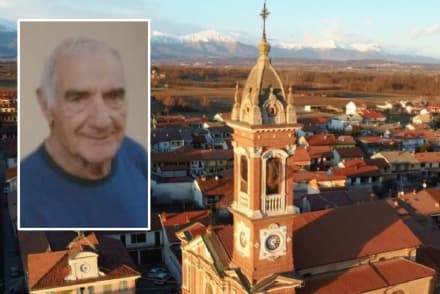BOSCONERO - Addio all'ex bidello della scuola di Mappano e nonno vigile Osvaldo Floris