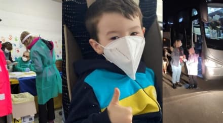 VOLPIANO - Grazie ad Arca Solidale arrivati in Canavese più di sessanta donne e bambini dall'Ucraina - FOTO