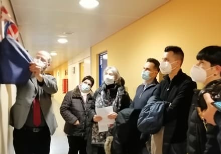 CALUSO-CHIVASSO - La Città metropolitana ha ricordato i due cantonieri che hanno perso la vita a Villareggia due anni fa - FOTO