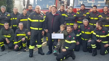RIVAROLO CANAVESE - I vigili del fuoco hanno celebrato Santa Barbara - FOTO e VIDEO