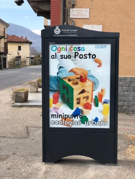 CUORGNE' - Installati tre raccoglitori per pile usate e farmaci scaduti