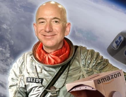 SPAZIO - Jeff Bezos, turista spaziale fai da te