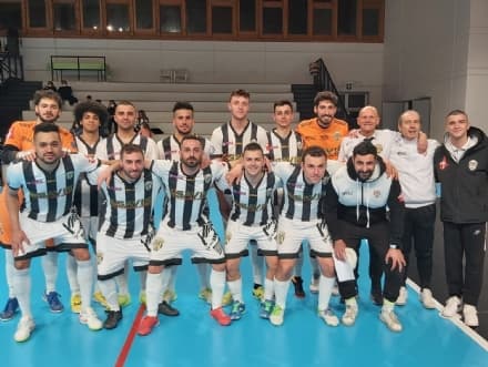 CASTELLAMONTE - Calcio a 5, serie C1: bianconeri rimontati e costretti al pari a Nichelino
