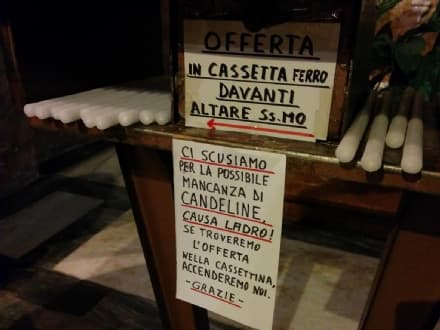 IVREA - Ladri in azione in duomo: spariscono persino le candele...