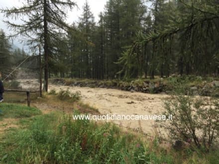 PAURA A CERESOLE - Frane e Orco sopra ai limiti: è allarme - FOTO