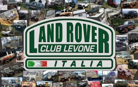 LEVONE - Per i 70 anni di di Land Rover un maxi logo con i fuoristrada