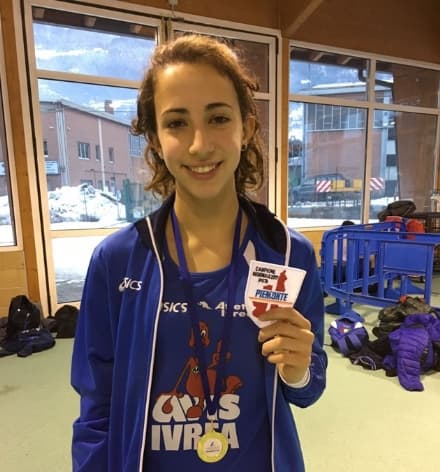 ATLETICA LEGGERA - Raffaele Leone (Atletica Rivarolo) ed Ilary Borello (AVIS Ivrea) campioni piemontesi