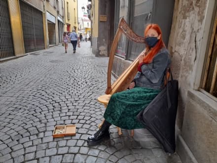 CUORGNE' - Le magiche atmosfere celtiche rivivono grazie all'arpista Martina Merlo - FOTO